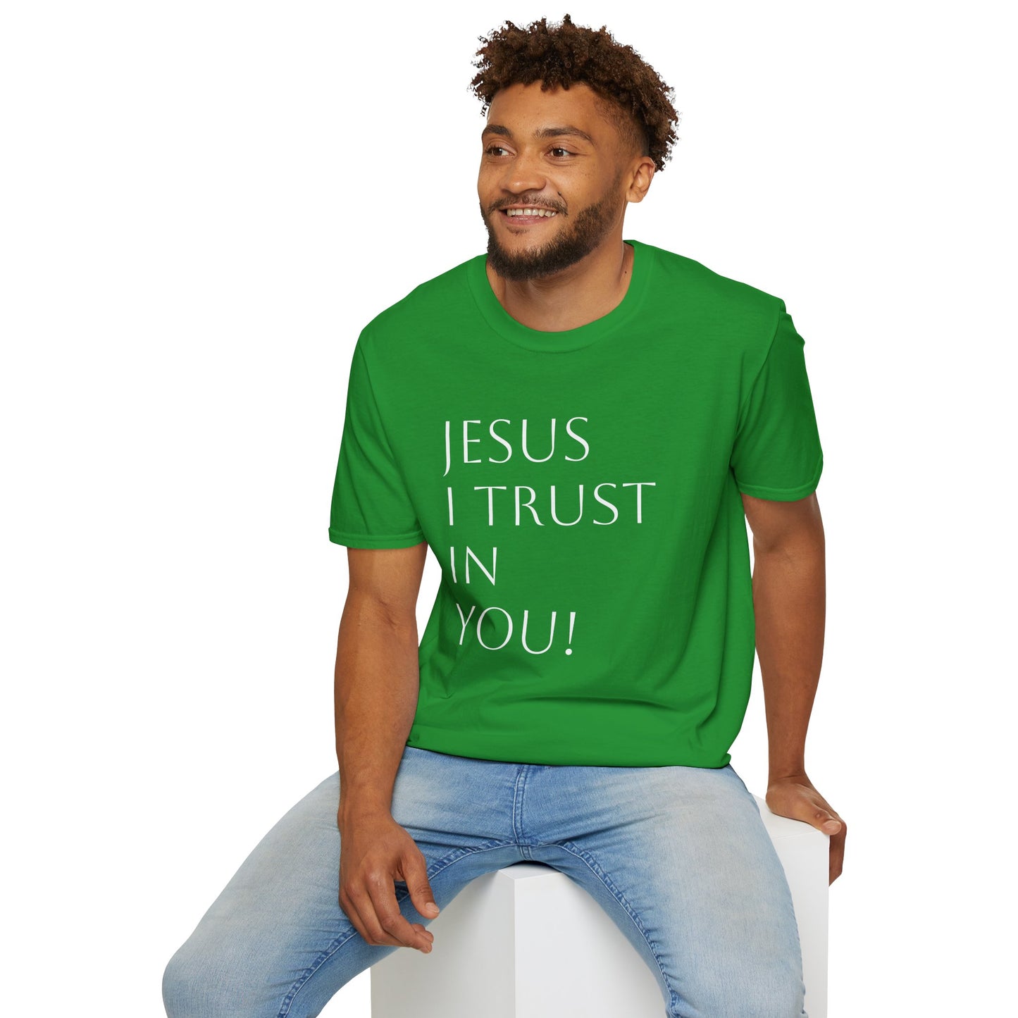 Copy of Unisex Softstyle T-Shirt "Jesús, yo confío en ti"