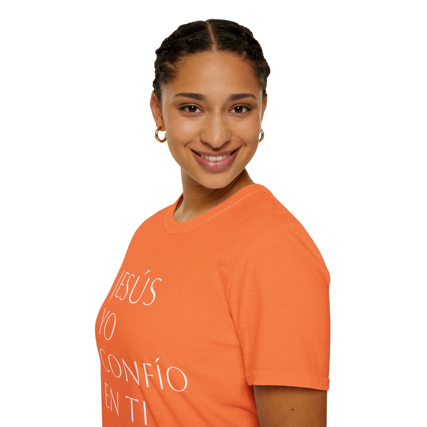 Unisex Softstyle T-Shirt "Jesús, yo confío en ti"
