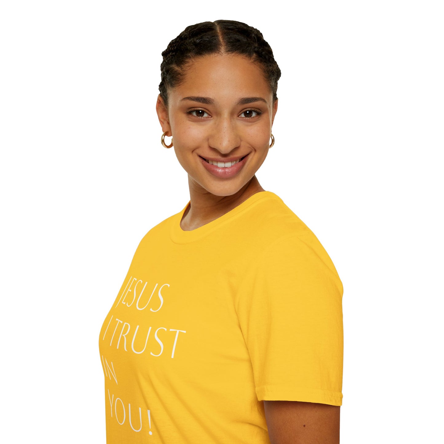 Copy of Unisex Softstyle T-Shirt "Jesús, yo confío en ti"