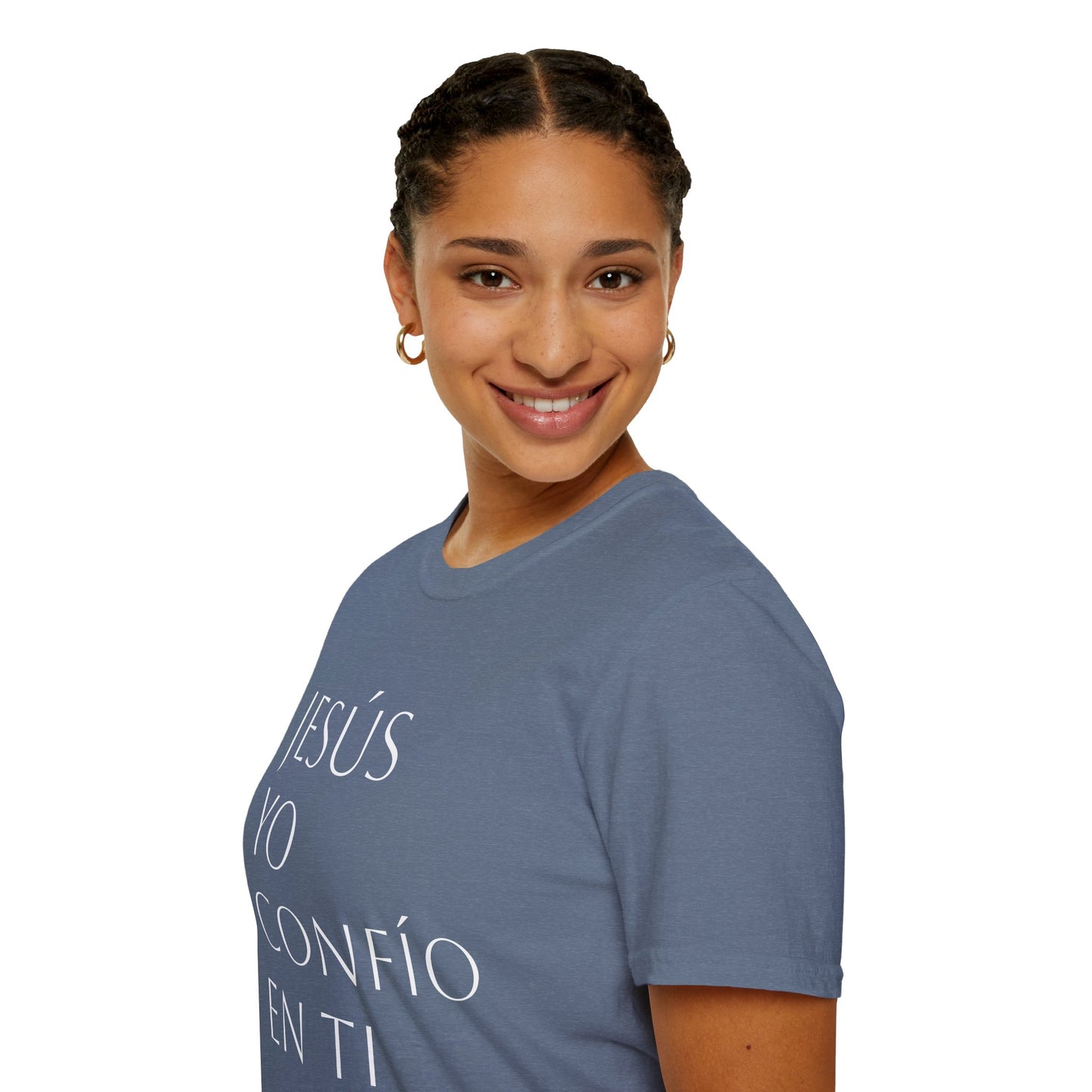 Unisex Softstyle T-Shirt "Jesús, yo confío en ti"