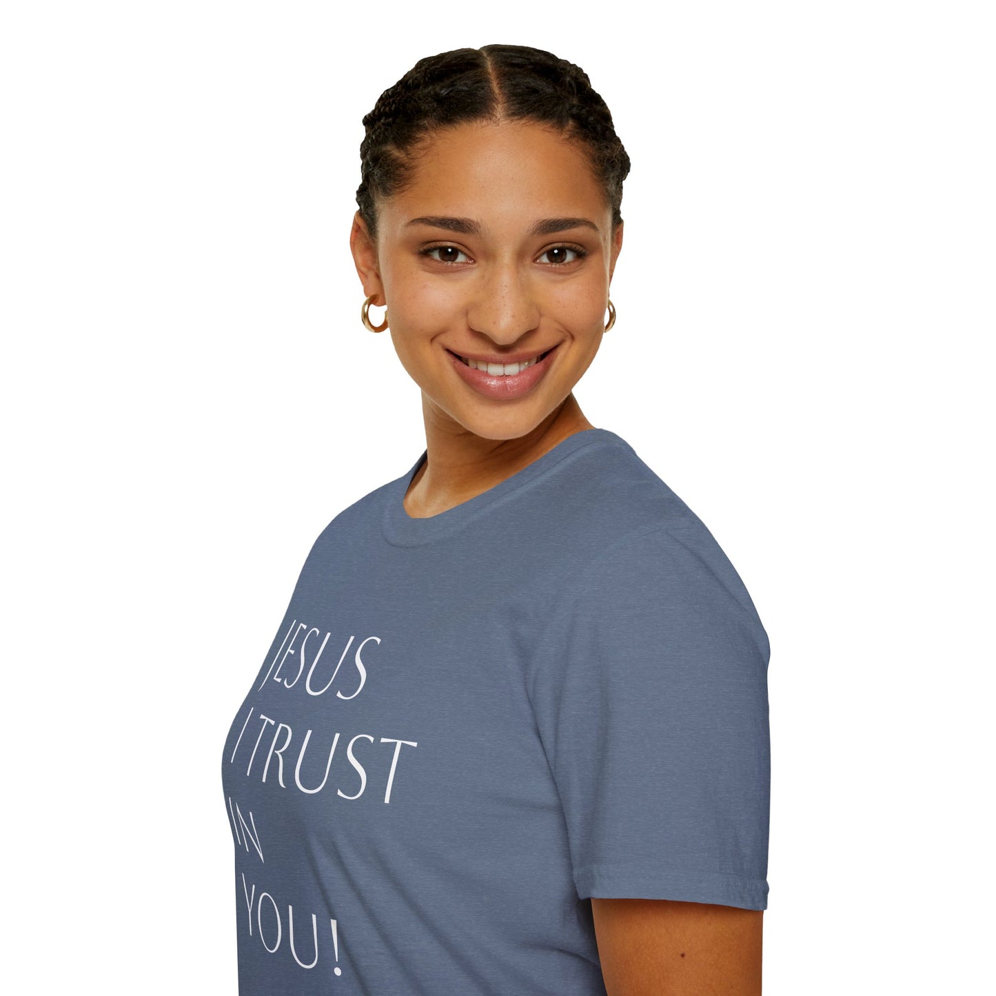 Copy of Unisex Softstyle T-Shirt "Jesús, yo confío en ti"