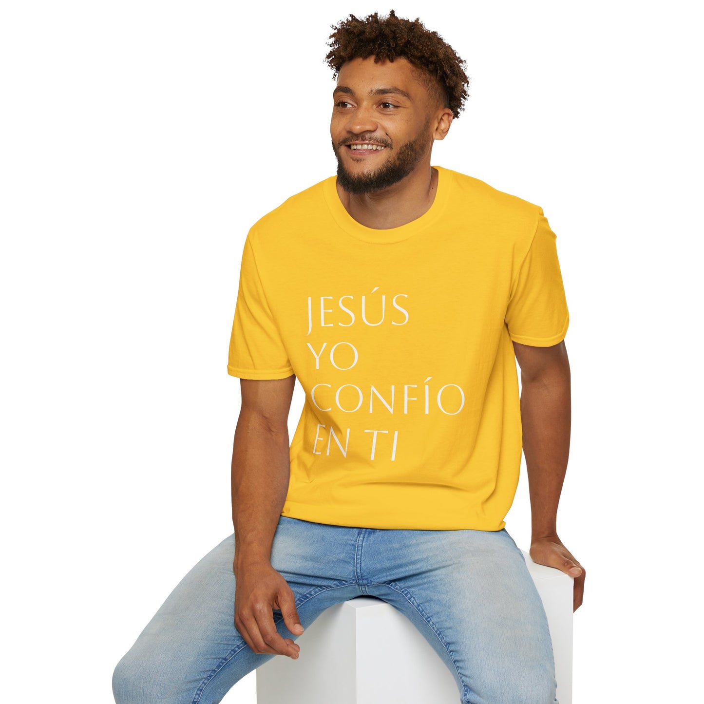 Unisex Softstyle T-Shirt "Jesús, yo confío en ti"