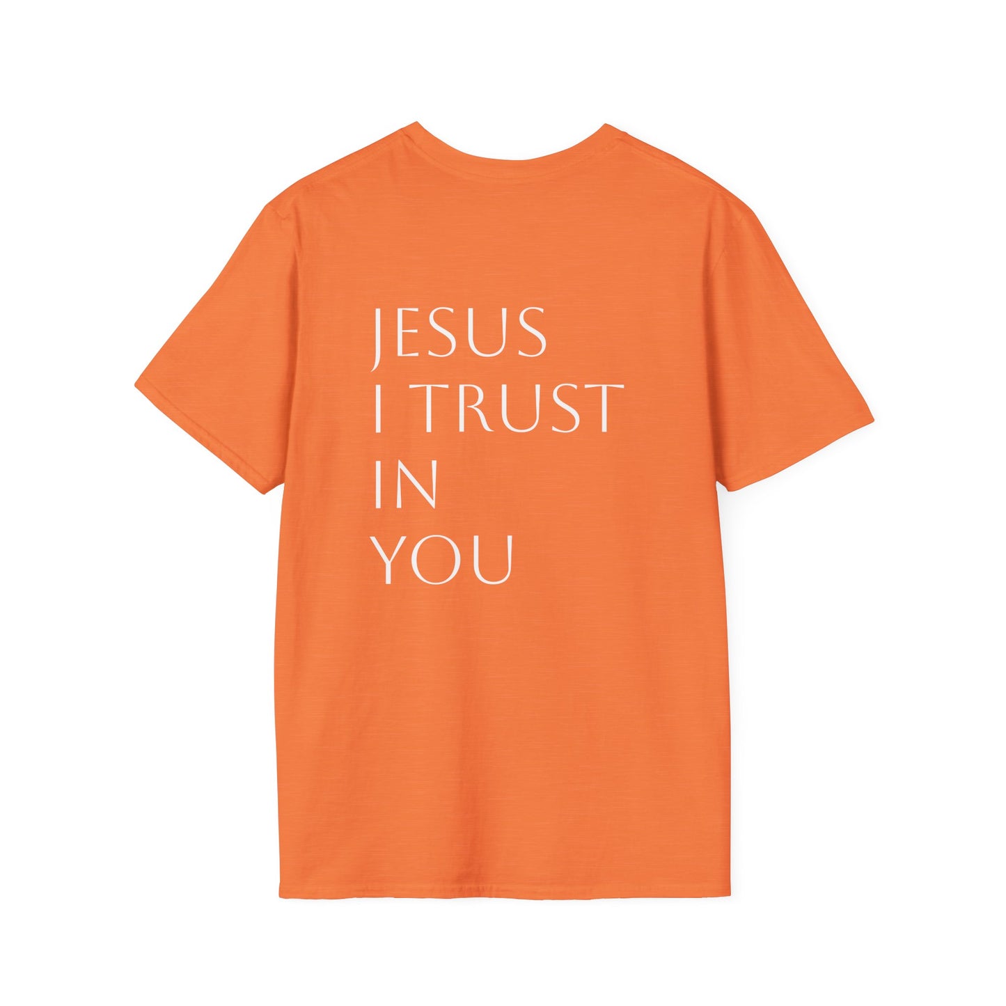 Copy of Unisex Softstyle T-Shirt "Jesús, yo confío en ti"