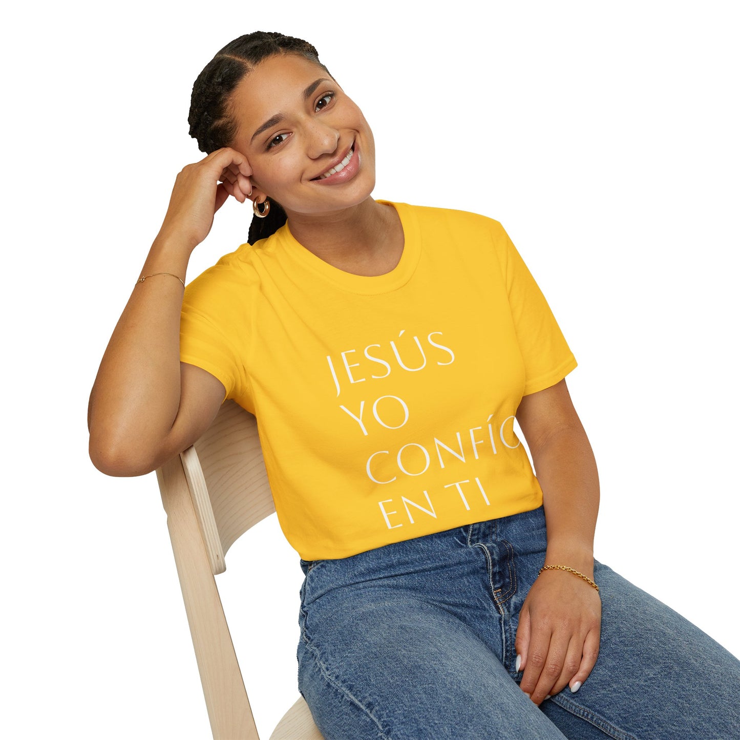 Unisex Softstyle T-Shirt "Jesús, yo confío en ti"