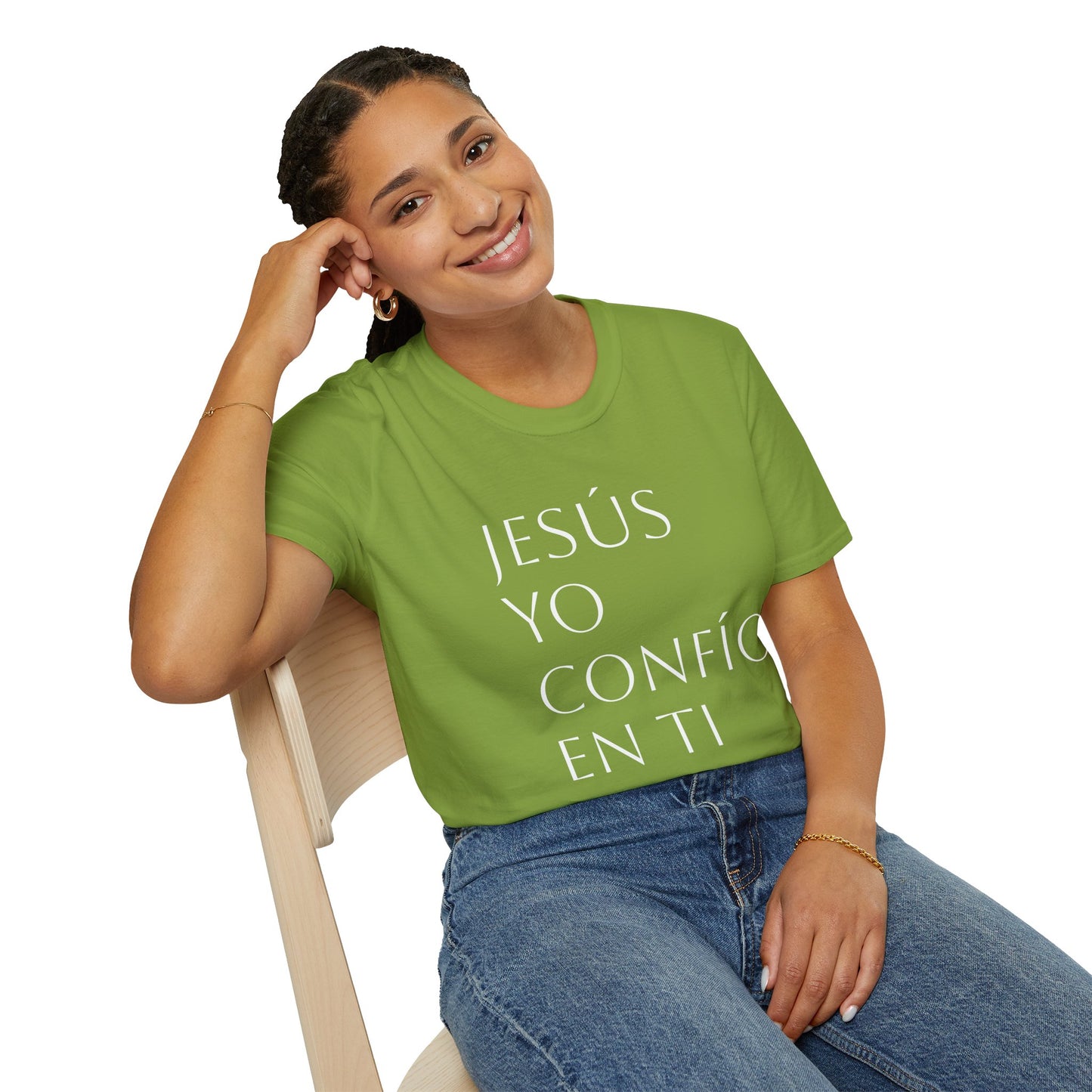 Unisex Softstyle T-Shirt "Jesús, yo confío en ti"