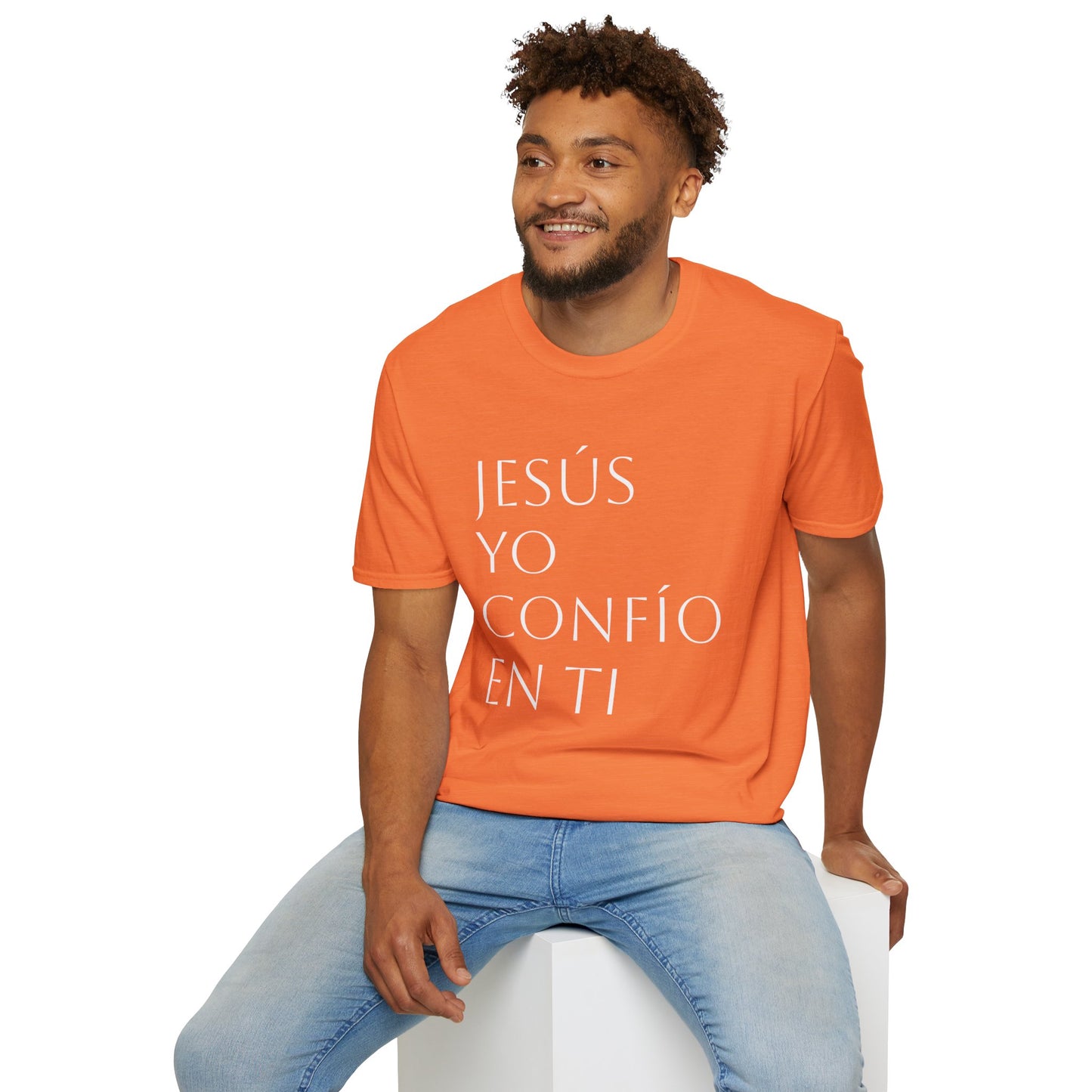 Unisex Softstyle T-Shirt "Jesús, yo confío en ti"