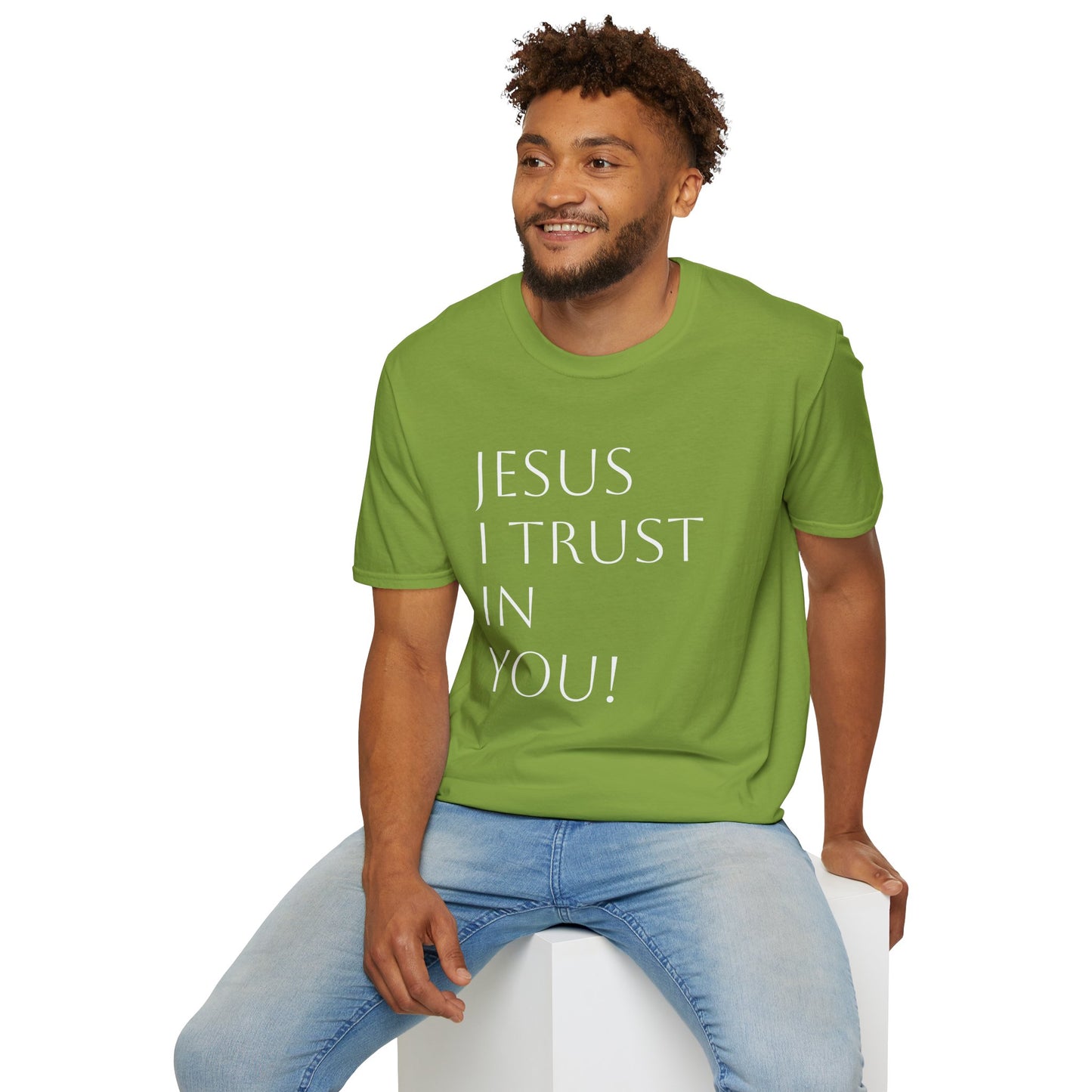 Copy of Unisex Softstyle T-Shirt "Jesús, yo confío en ti"