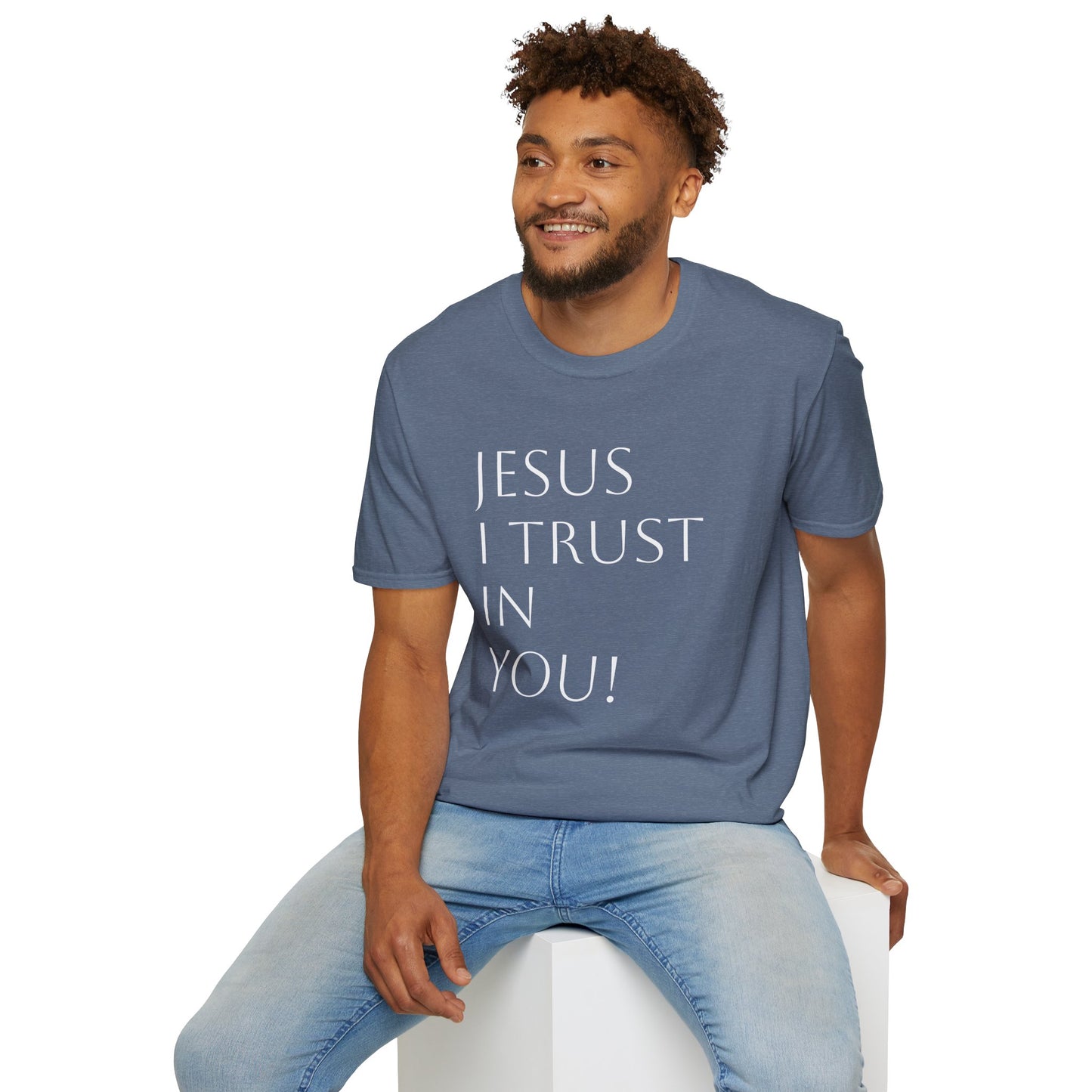 Copy of Unisex Softstyle T-Shirt "Jesús, yo confío en ti"