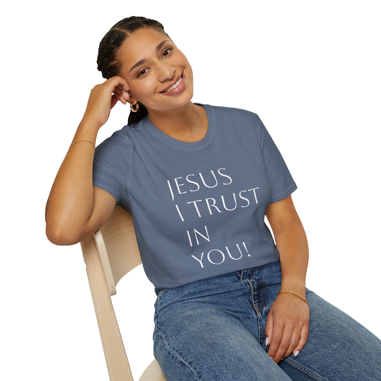 Copy of Unisex Softstyle T-Shirt "Jesús, yo confío en ti"