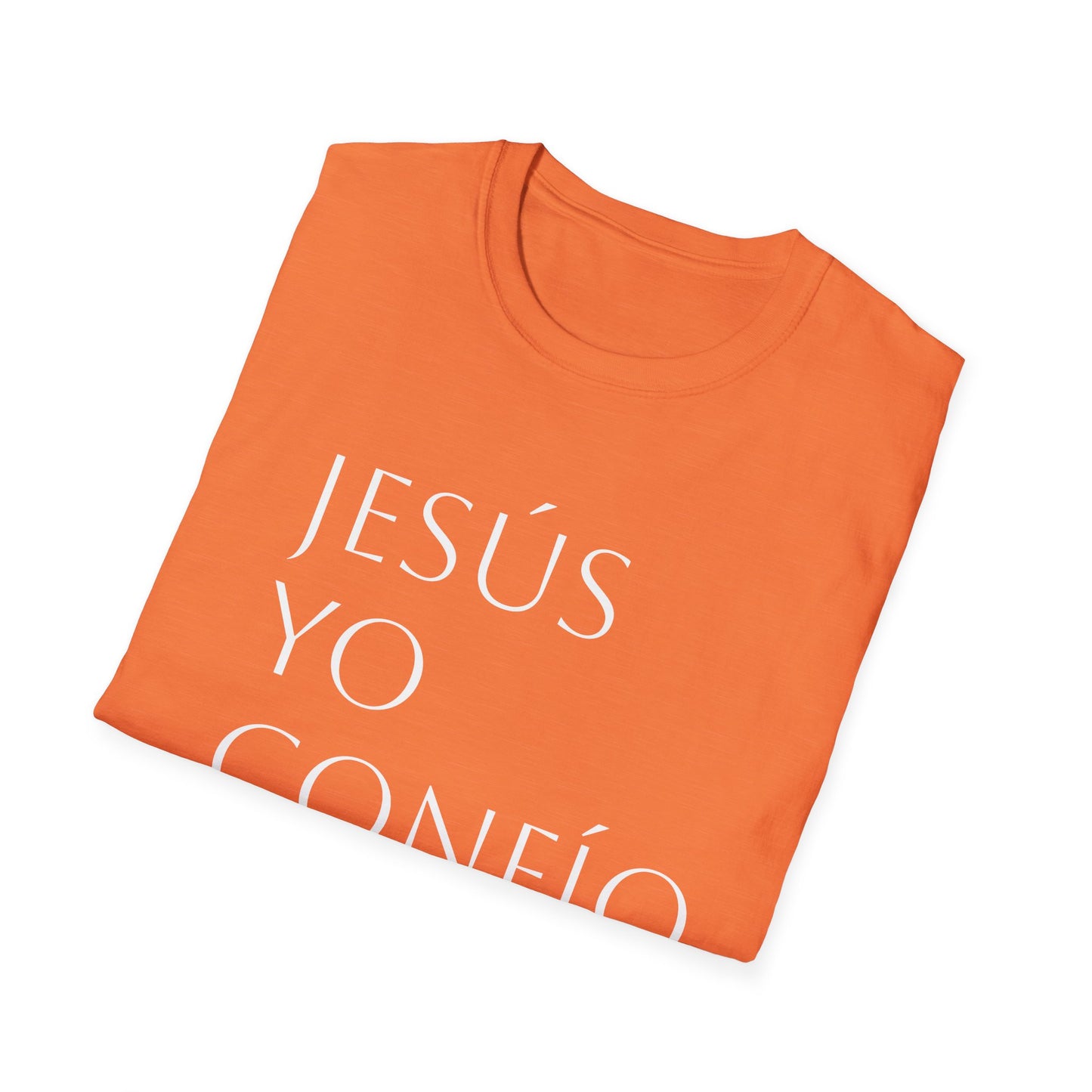 Unisex Softstyle T-Shirt "Jesús, yo confío en ti"