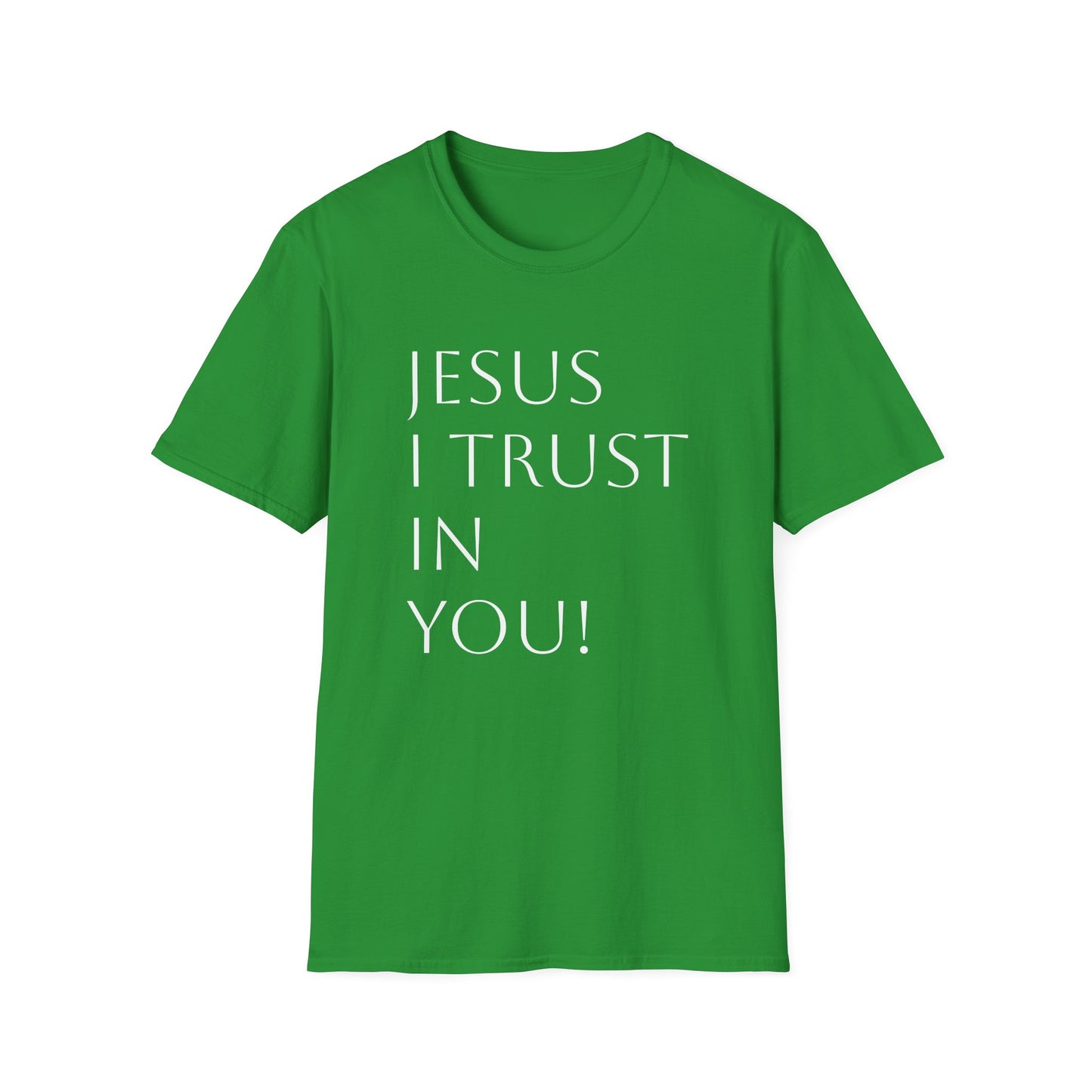 Copy of Unisex Softstyle T-Shirt "Jesús, yo confío en ti"