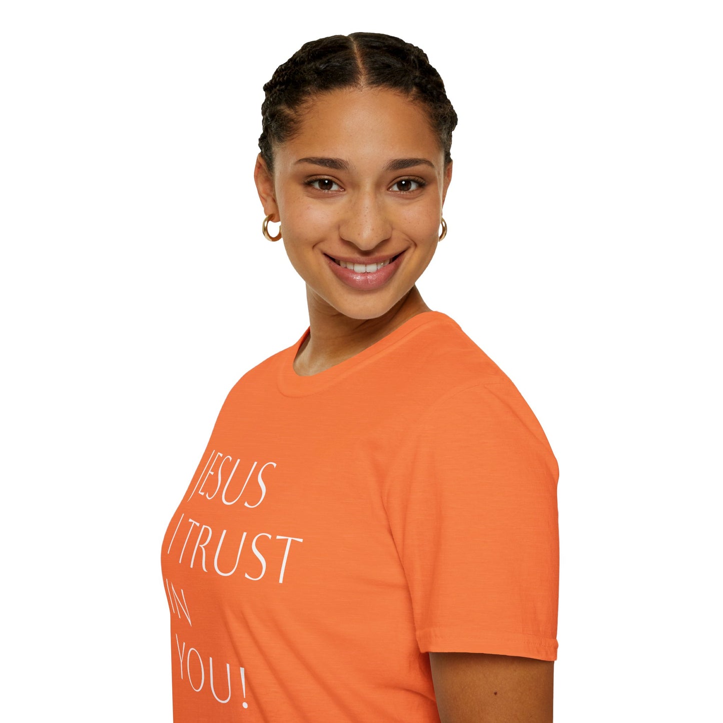 Copy of Unisex Softstyle T-Shirt "Jesús, yo confío en ti"