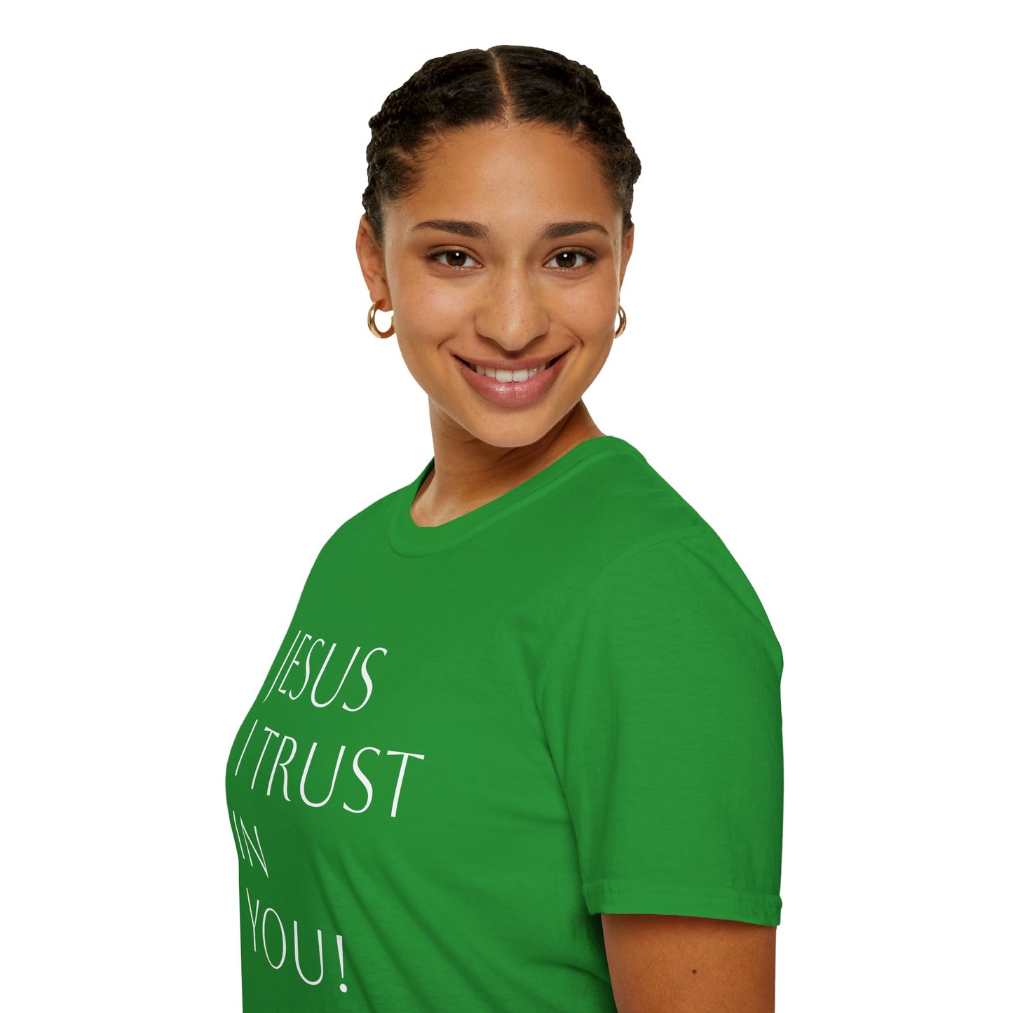 Copy of Unisex Softstyle T-Shirt "Jesús, yo confío en ti"