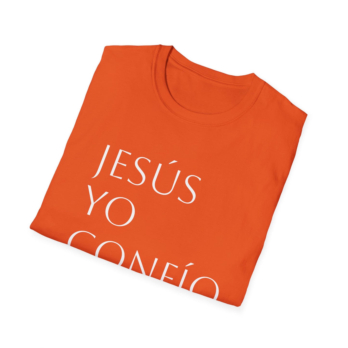 Unisex Softstyle T-Shirt "Jesús, yo confío en ti"