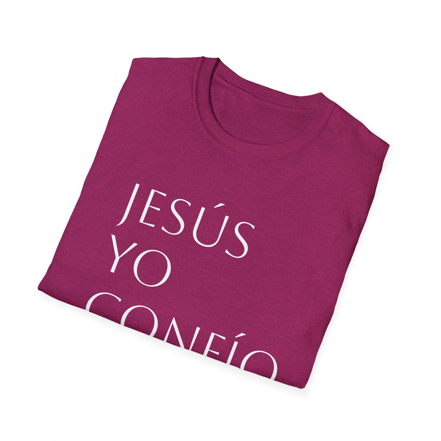 Unisex Softstyle T-Shirt "Jesús, yo confío en ti"