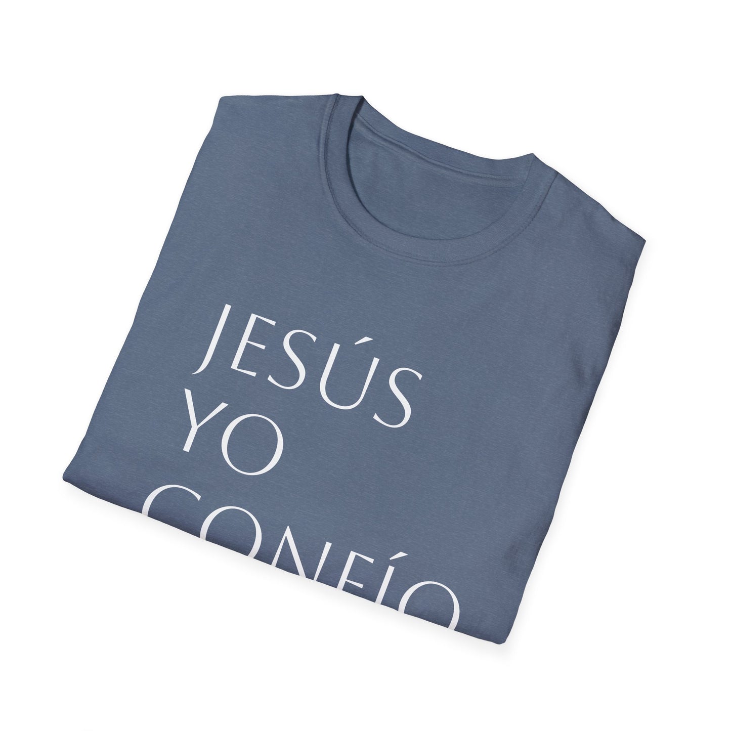 Unisex Softstyle T-Shirt "Jesús, yo confío en ti"