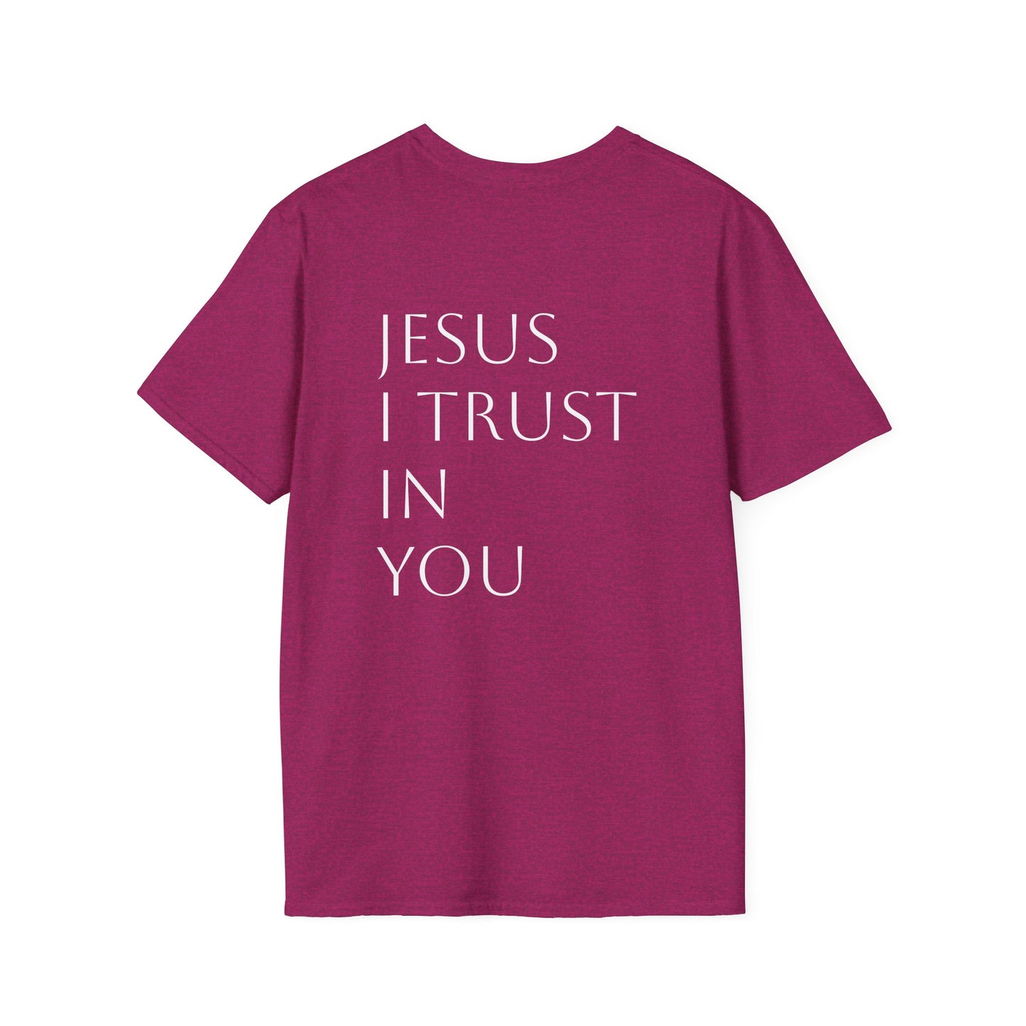 Copy of Unisex Softstyle T-Shirt "Jesús, yo confío en ti"