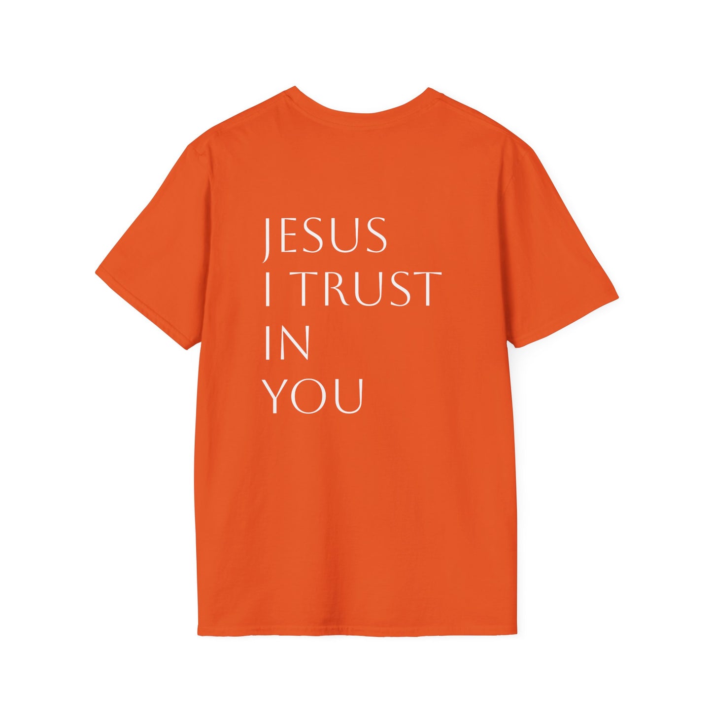 Copy of Unisex Softstyle T-Shirt "Jesús, yo confío en ti"