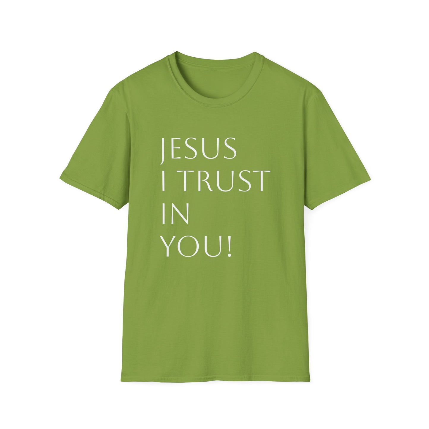Copy of Unisex Softstyle T-Shirt "Jesús, yo confío en ti"