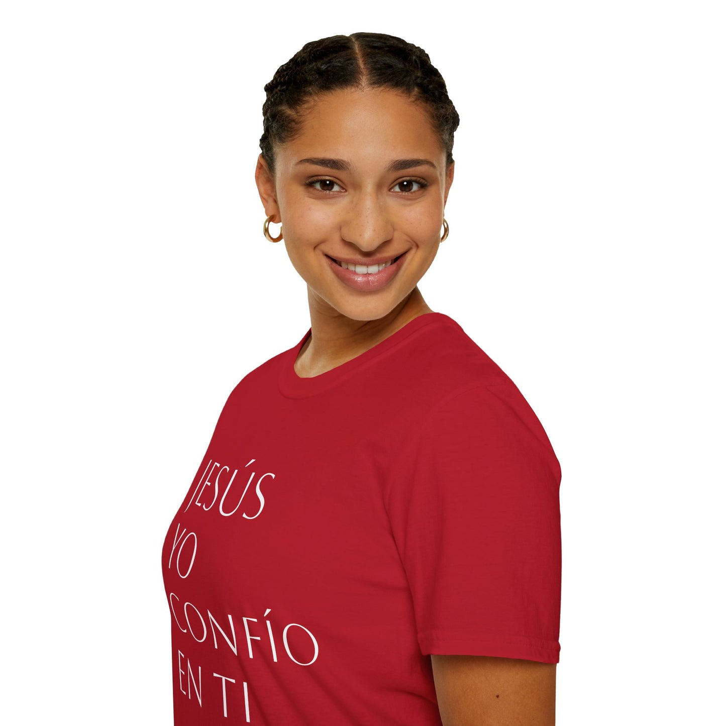 Unisex Softstyle T-Shirt "Jesús, yo confío en ti"