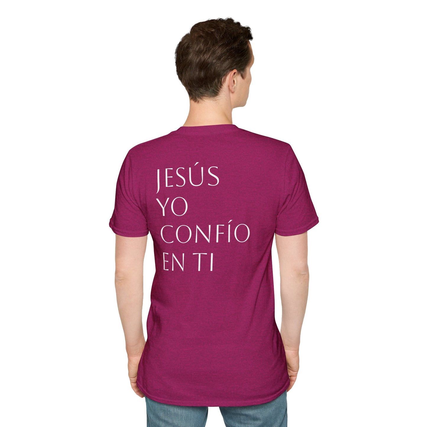Unisex Softstyle T-Shirt "Jesús, yo confío en ti"