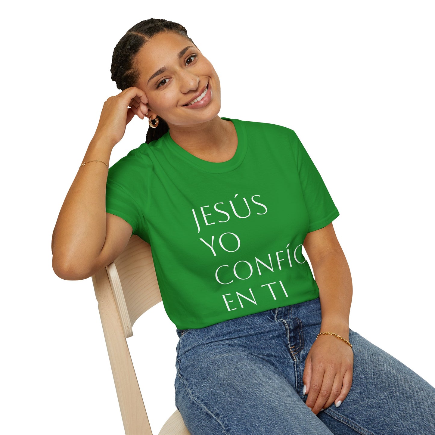 Unisex Softstyle T-Shirt "Jesús, yo confío en ti"