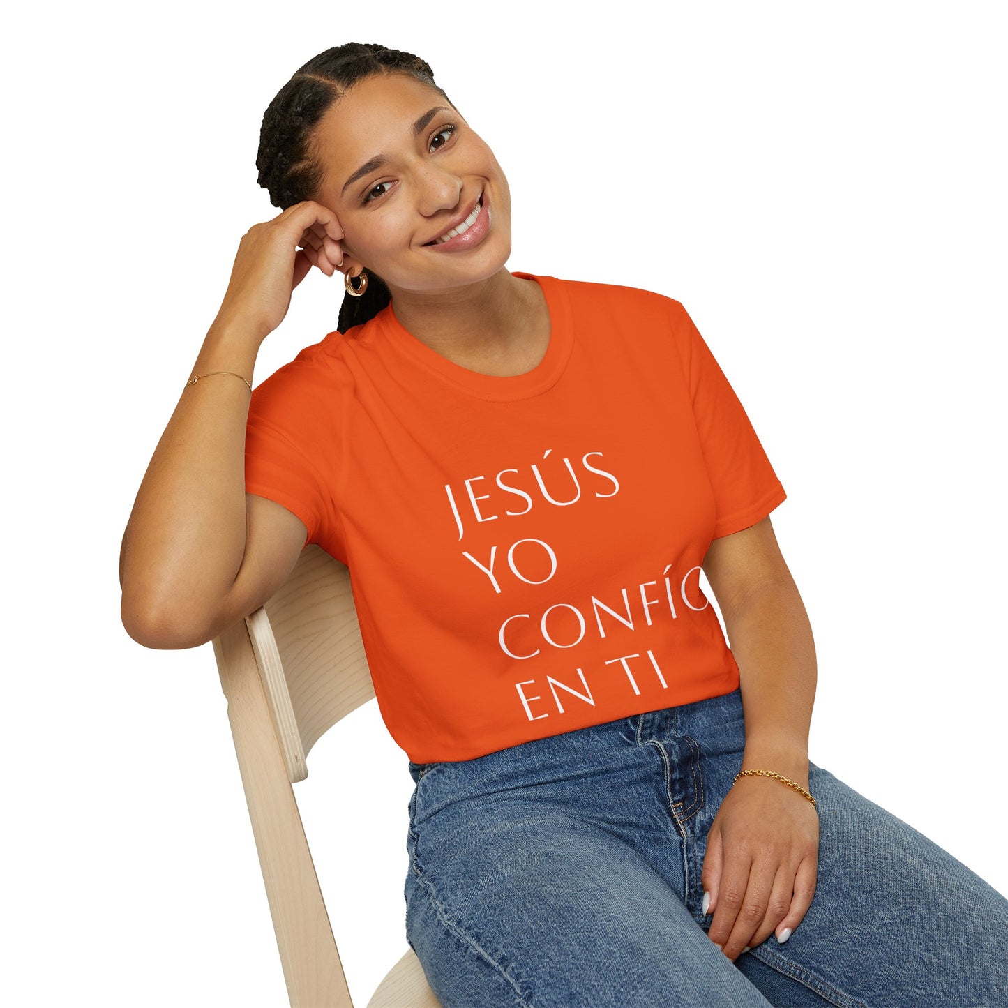 Unisex Softstyle T-Shirt "Jesús, yo confío en ti"
