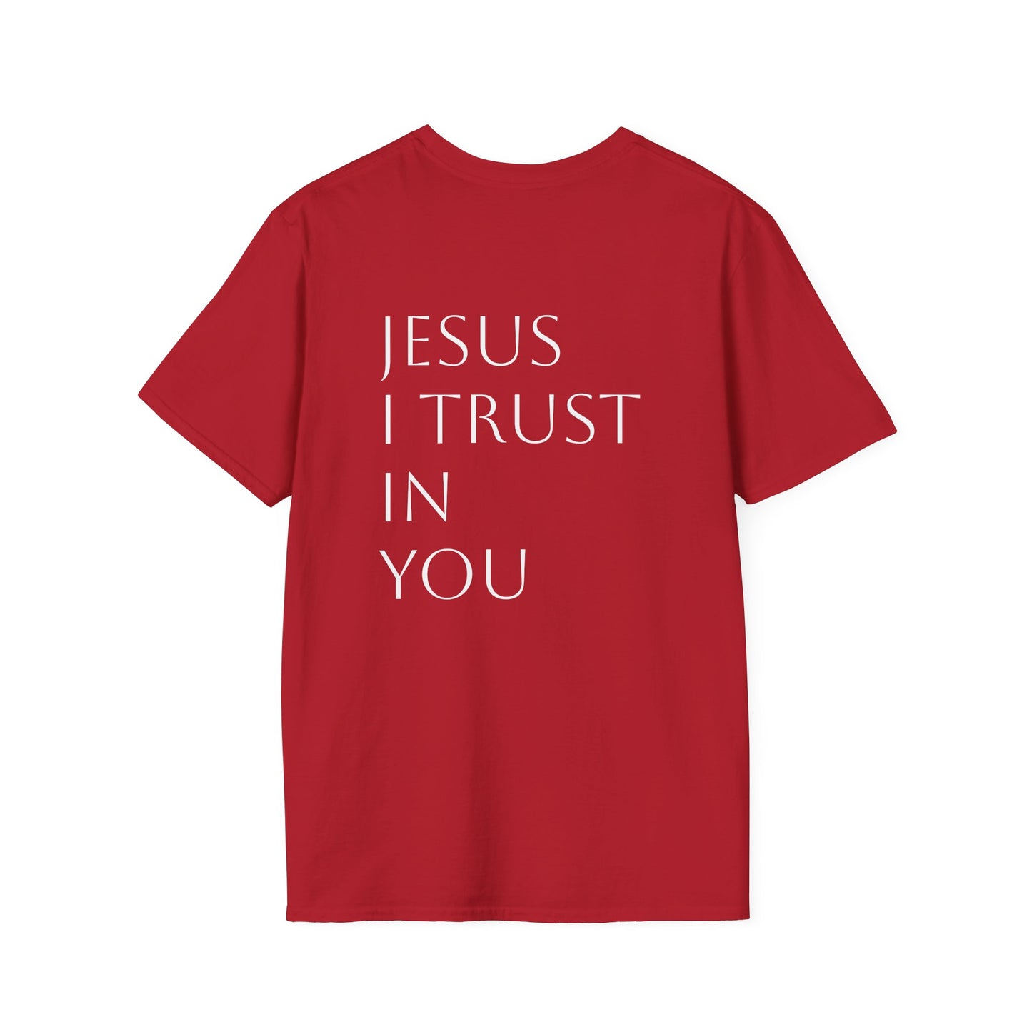 Copy of Unisex Softstyle T-Shirt "Jesús, yo confío en ti"