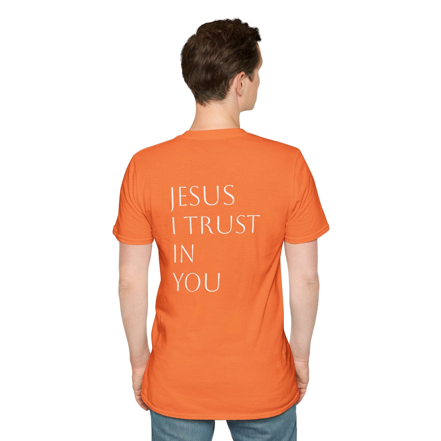 Copy of Unisex Softstyle T-Shirt "Jesús, yo confío en ti"
