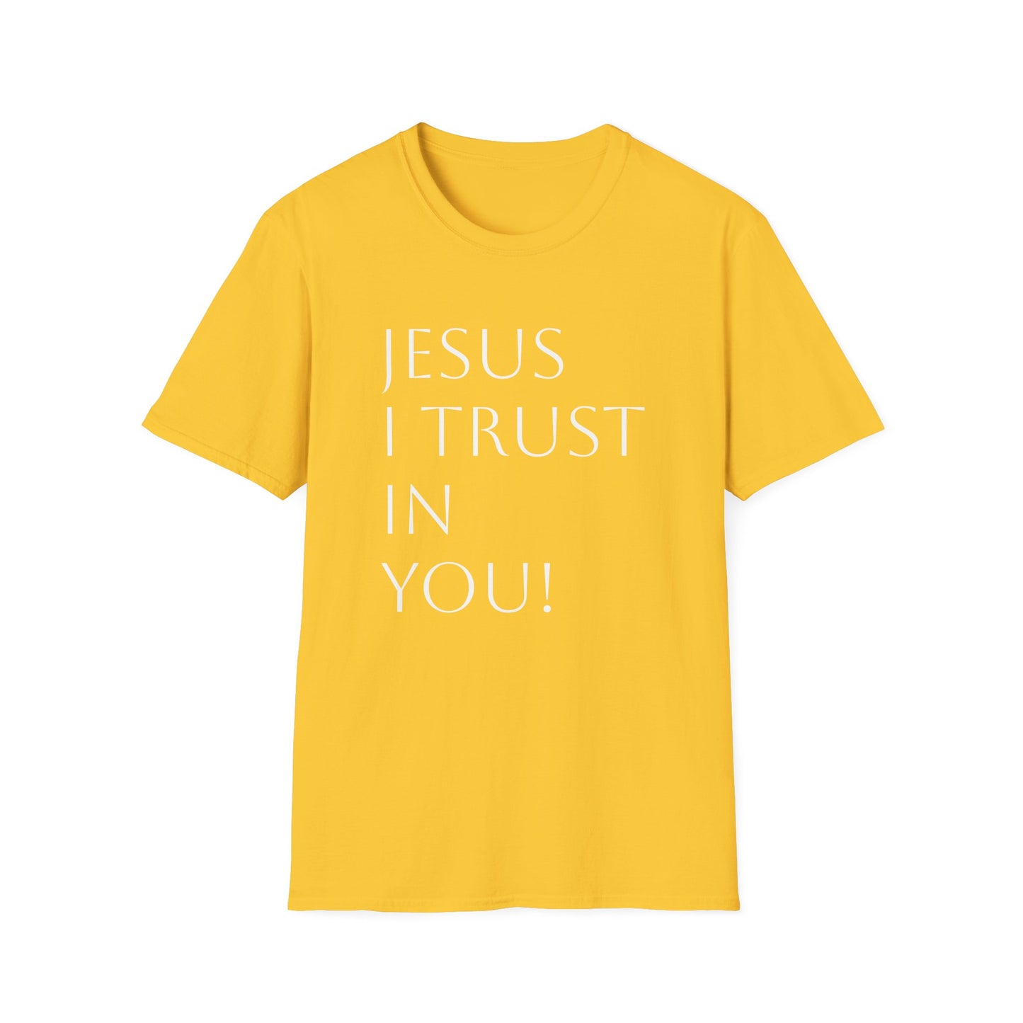 Copy of Unisex Softstyle T-Shirt "Jesús, yo confío en ti"
