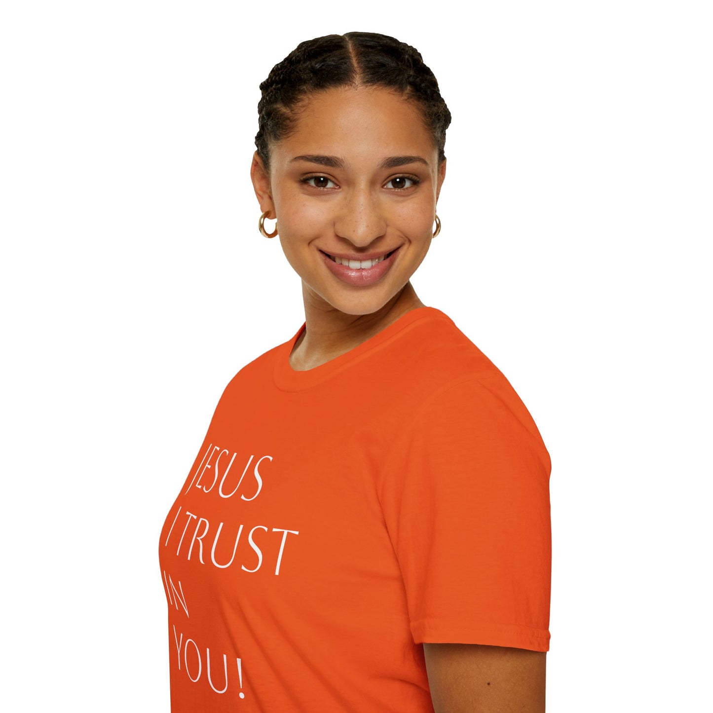 Copy of Unisex Softstyle T-Shirt "Jesús, yo confío en ti"