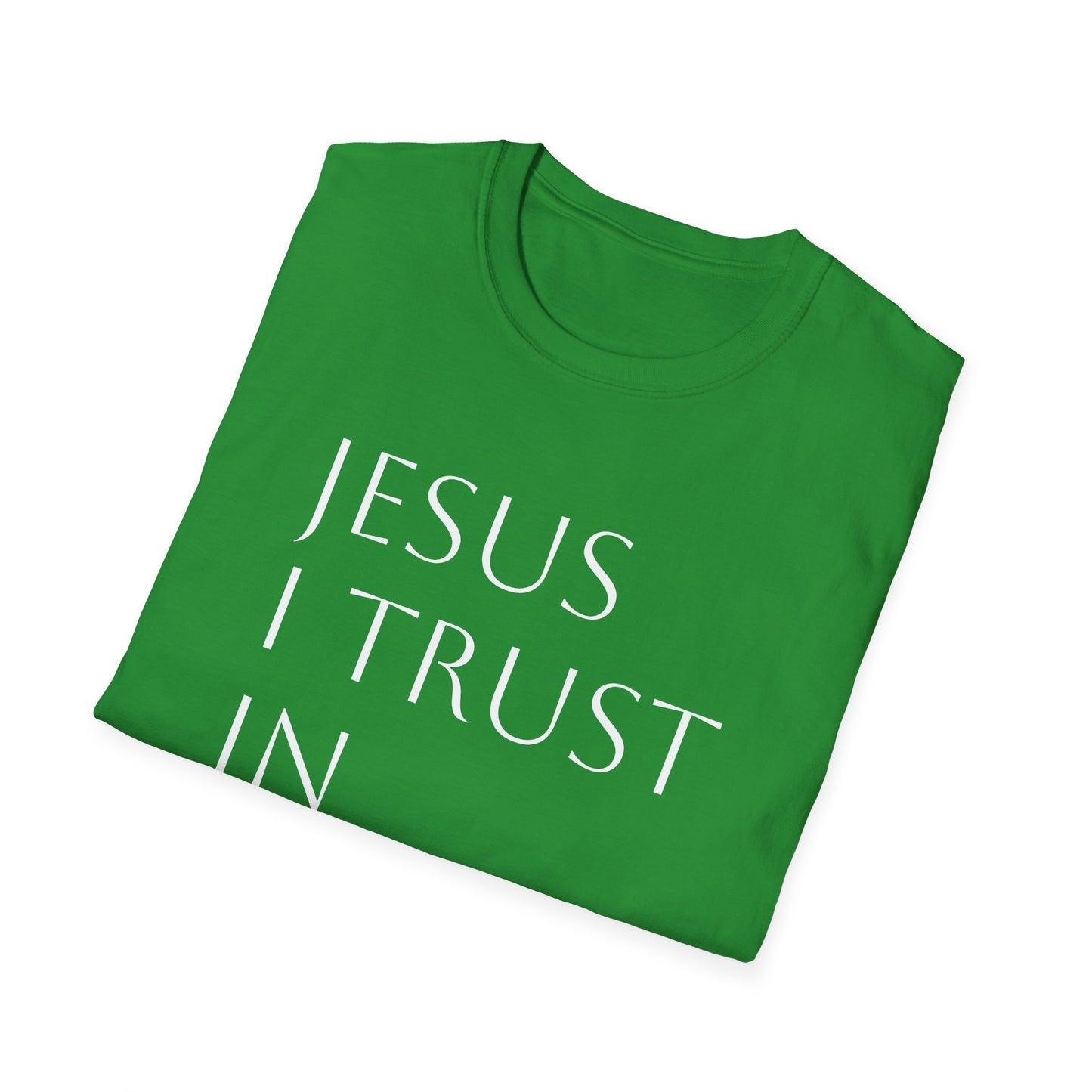 Copy of Unisex Softstyle T-Shirt "Jesús, yo confío en ti"