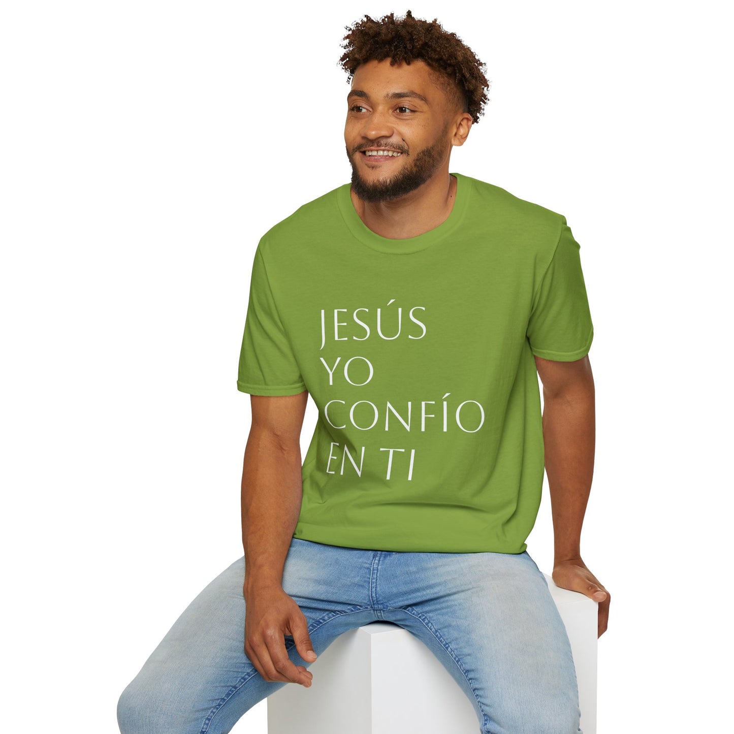 Unisex Softstyle T-Shirt "Jesús, yo confío en ti"
