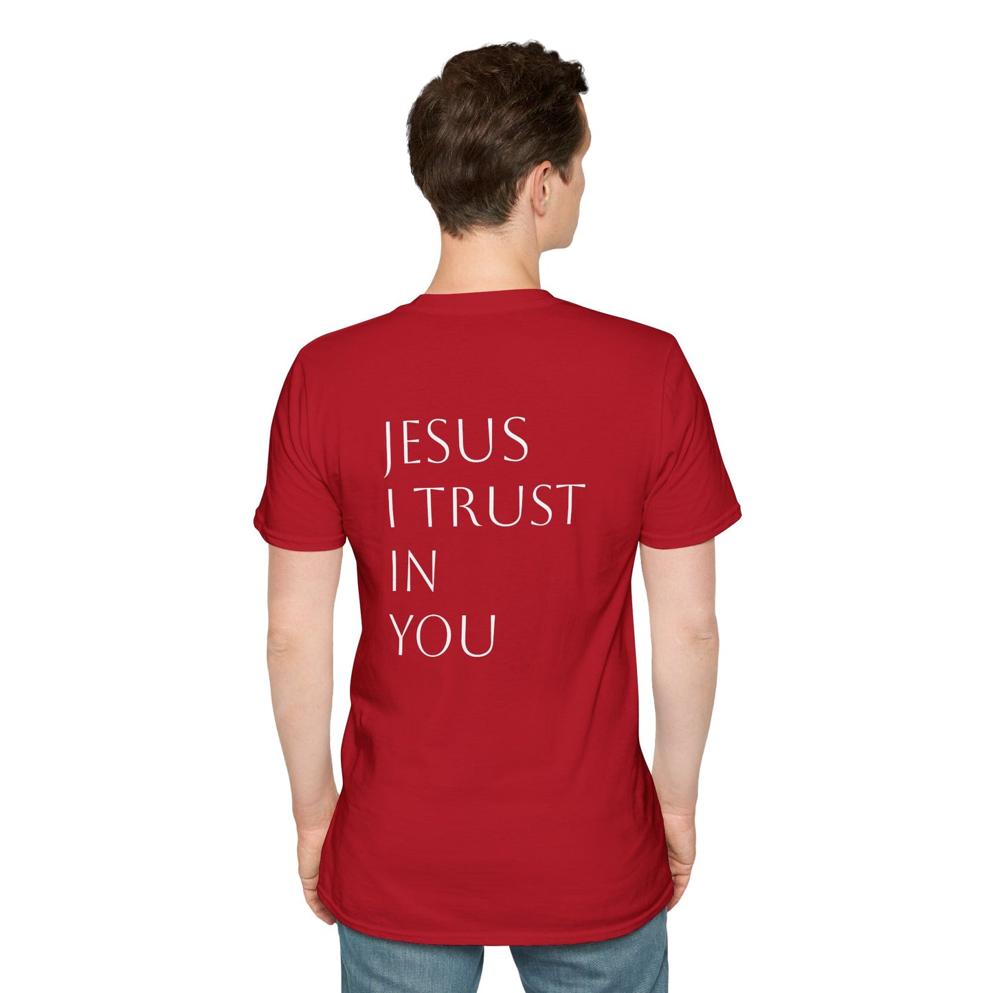 Copy of Unisex Softstyle T-Shirt "Jesús, yo confío en ti"