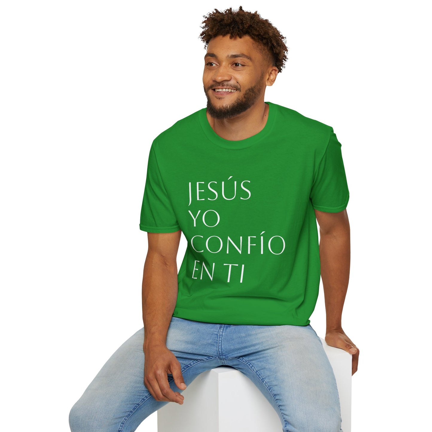 Unisex Softstyle T-Shirt "Jesús, yo confío en ti"