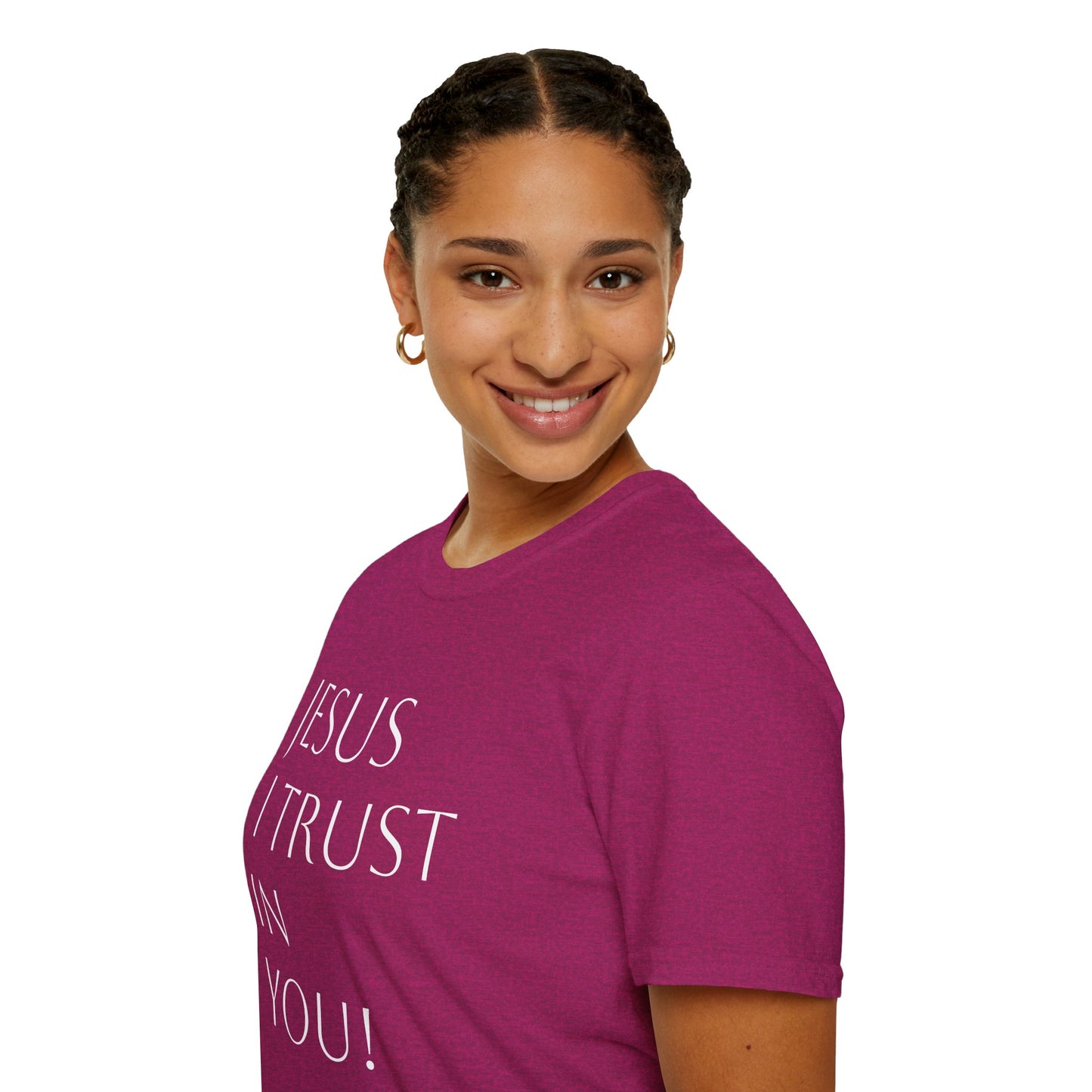 Copy of Unisex Softstyle T-Shirt "Jesús, yo confío en ti"