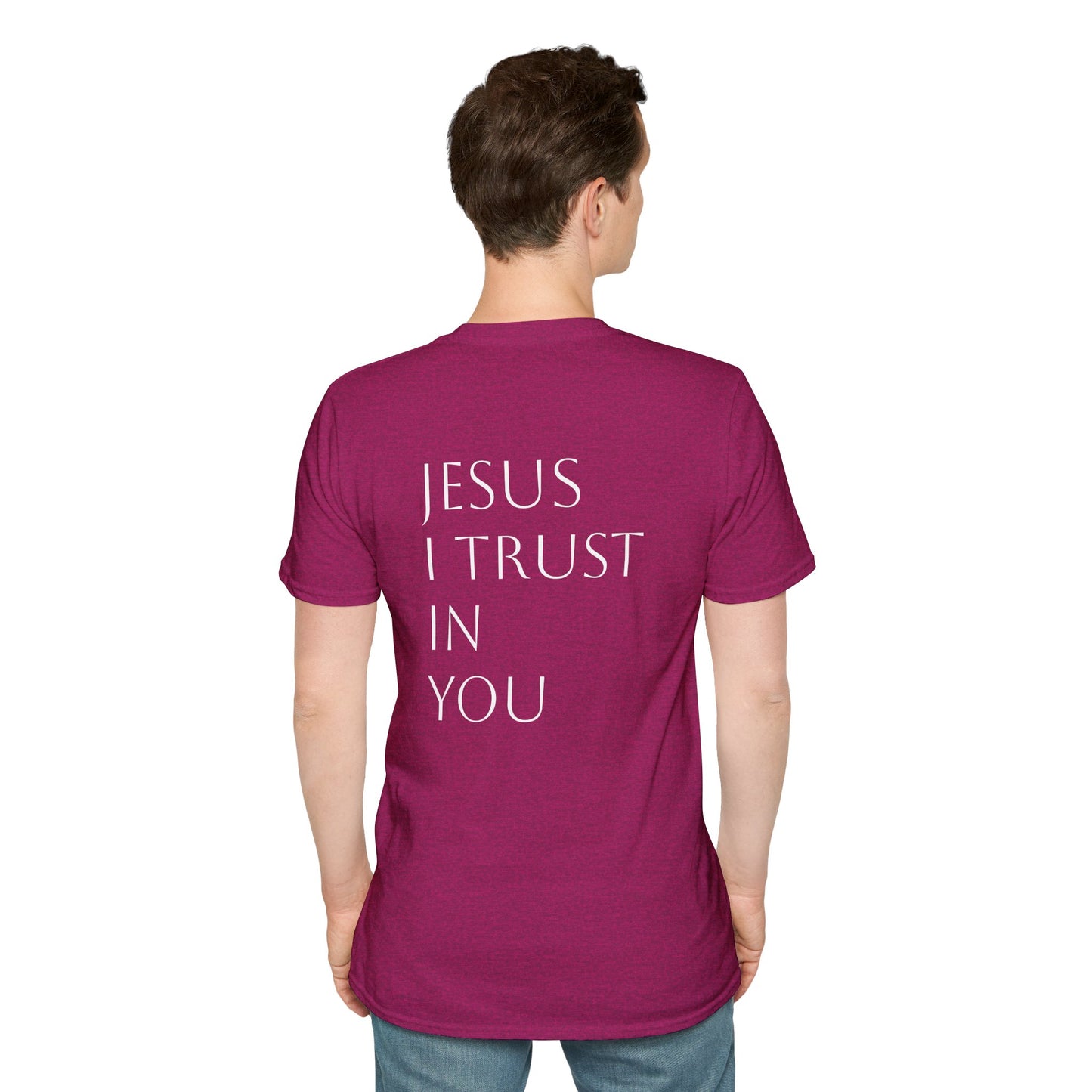 Copy of Unisex Softstyle T-Shirt "Jesús, yo confío en ti"