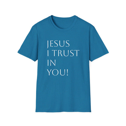 Copy of Unisex Softstyle T-Shirt "Jesús, yo confío en ti"