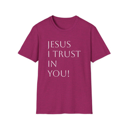 Copy of Unisex Softstyle T-Shirt "Jesús, yo confío en ti"