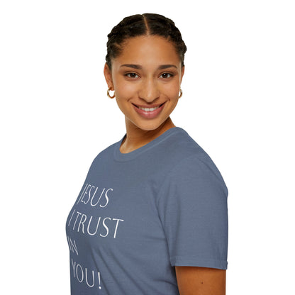 Copy of Unisex Softstyle T-Shirt "Jesús, yo confío en ti"