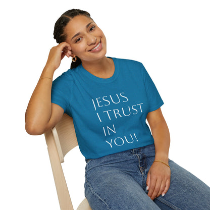Copy of Unisex Softstyle T-Shirt "Jesús, yo confío en ti"