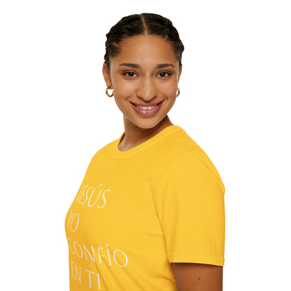 Unisex Softstyle T-Shirt "Jesús, yo confío en ti"