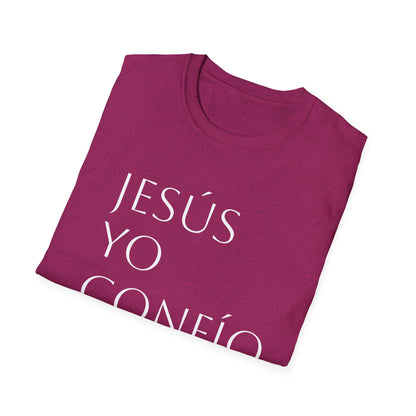 Unisex Softstyle T-Shirt "Jesús, yo confío en ti"