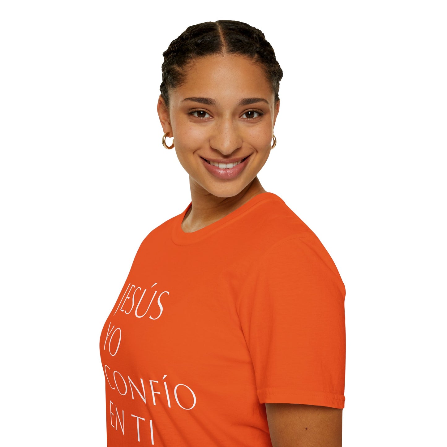 Unisex Softstyle T-Shirt "Jesús, yo confío en ti"