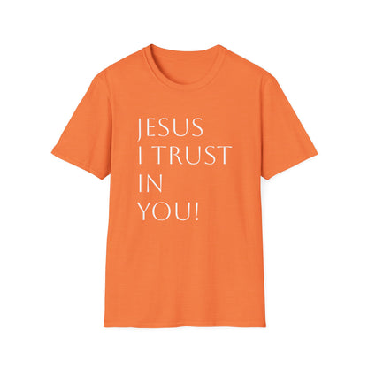 Copy of Unisex Softstyle T-Shirt "Jesús, yo confío en ti"