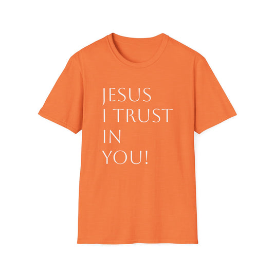 Copy of Unisex Softstyle T-Shirt "Jesús, yo confío en ti"
