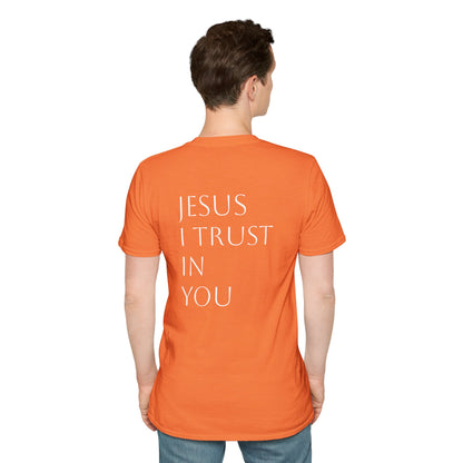 Copy of Unisex Softstyle T-Shirt "Jesús, yo confío en ti"