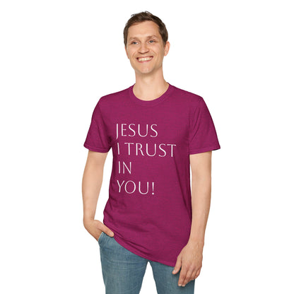 Copy of Unisex Softstyle T-Shirt "Jesús, yo confío en ti"