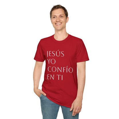 Unisex Softstyle T-Shirt "Jesús, yo confío en ti"