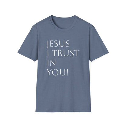 Copy of Unisex Softstyle T-Shirt "Jesús, yo confío en ti"